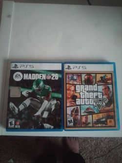 Madden 2k26 -  Grand theft auto 5 Ps5