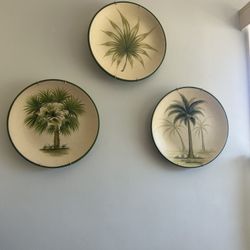 Palm Tree Plates