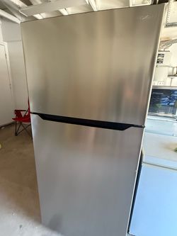 Insignia stainless steel fridge