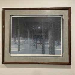 Robert Bateman Midnight Black Wolf
