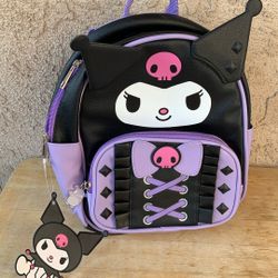 KUROMI BACKPACK GREAT FOR NEW SCHOOL OR BIRTHDAY GIFT