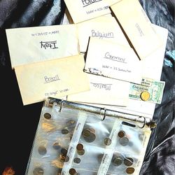 Old  Foreign Coins And Foreign Bills 