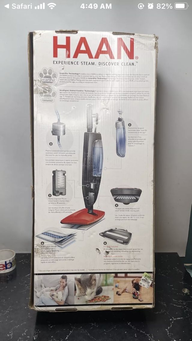 Haan Steam Cleaner