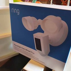 Ring Floodlight Camera Wired Plus Brand New
