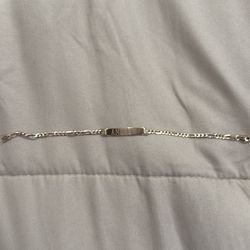 14K Gold Esclava/ID Bracelet