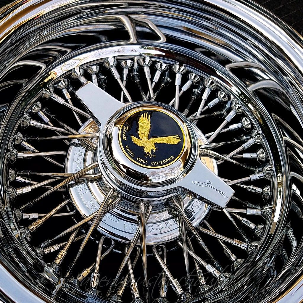 13X7 60 Spoke Cross Lace Zenith Wire Wheels Real Deal OG Zenith Rims for Sale in Rosemead, CA