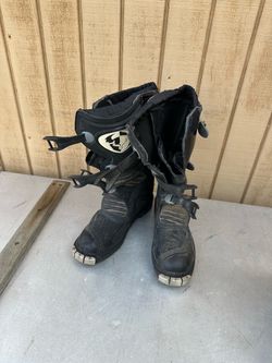 Thor - Black Motocross Dirt Bike Boots