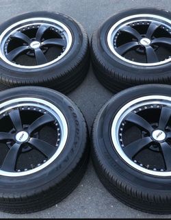 17” TSW Wheel-Set with tires size 235/55/17