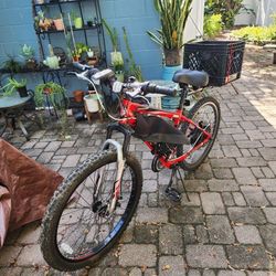 Ebike! Electric Bike 1000w  50v Battery Goes 35mph! Fishing Machine! 3 Rod Holders Can Go For About 15 Miles