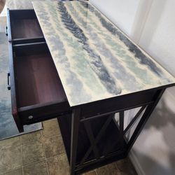 UNIQUE Sofa / Entry Table with 2 Drawers and a Bottom Shelf