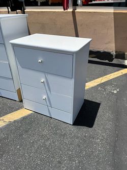 New Nightstand White