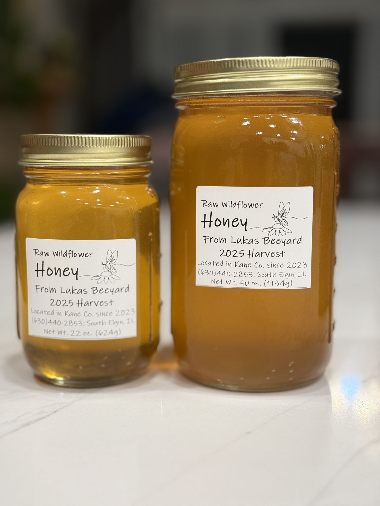 Raw Wildflower Honey