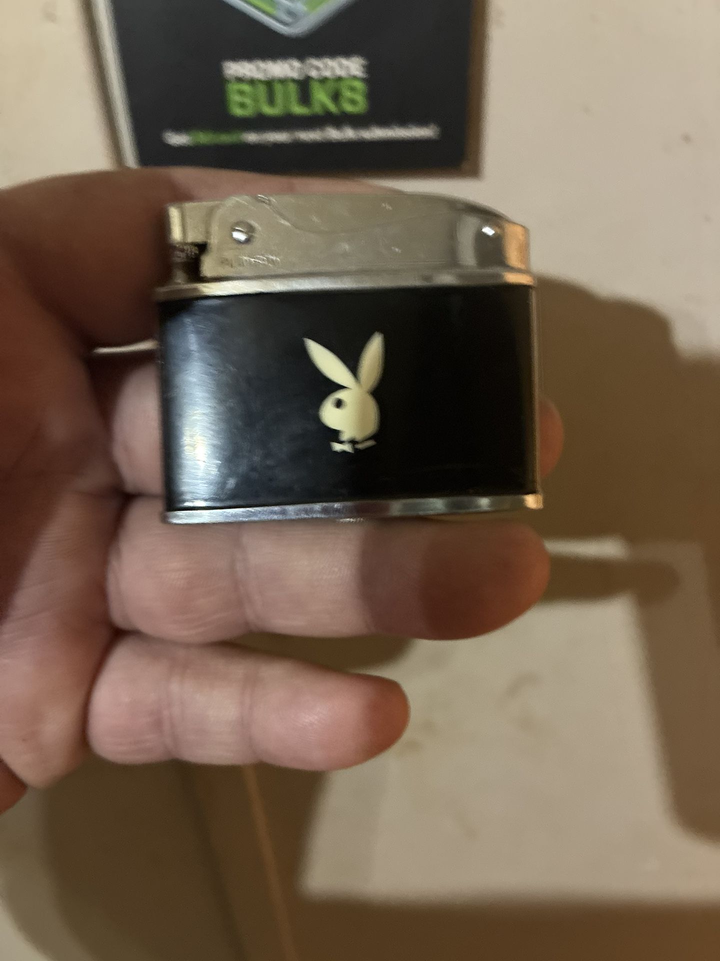 1960’s Era Playboy Logo Lighter Original Still Works
