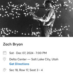 Zach Bryan Tickets 