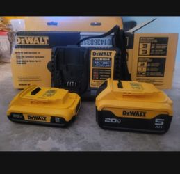 Battery and charger kit Dewalt