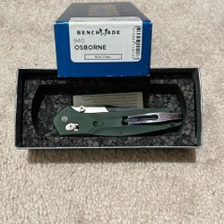 Benchmade Osborn 940 Green Aluminum 
