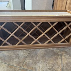 Wine Rack In Wall