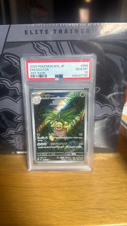 PSA 10 Exeggutor Art Rare Japanese Pokemon Card