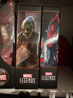 Marvel legends no way home Spider-Man and Green Goblin