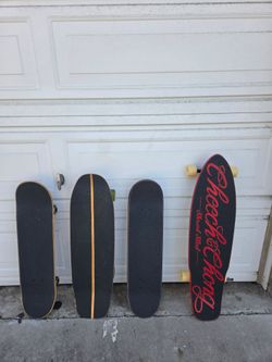Skateboards and Longboards