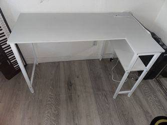L shape desk