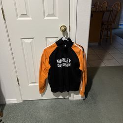 Harley Davidson brand jacket.