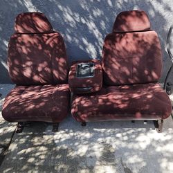 88-98 chevy obs 60/40 burgundy seat