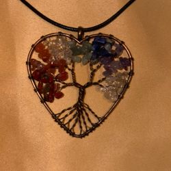 Crystal Tree Necklace