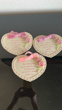 Vintage Porcelain Collectible Wall Plaques