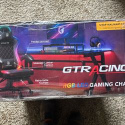 New,GRACING RGB LED GAMING CHAIR