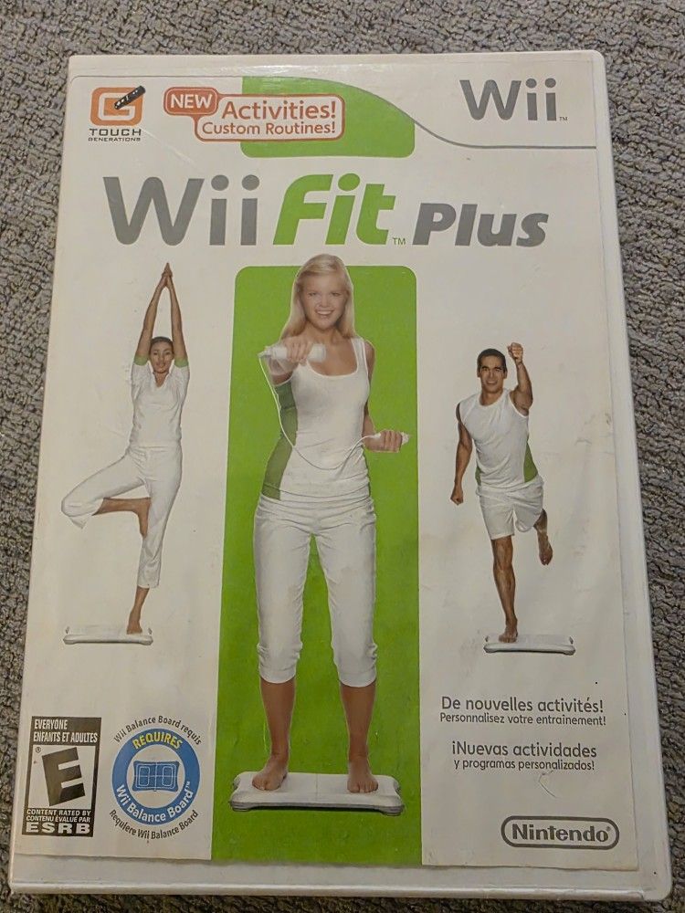 Nintendo Wii game Wii Fit Plus CIB