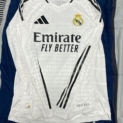 Real Madrid CF Long Sleeve 24/25 Home Jersey