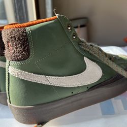 Nike Blazers Olive Green
