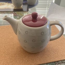 Pier 1 Elemental  Teapot With Cups