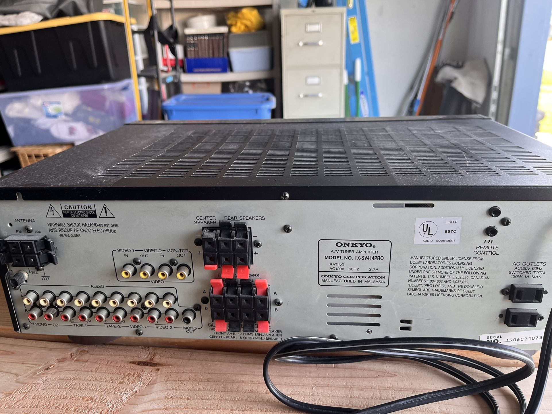 Onkyo AV Tuner TX-SV414 Pro