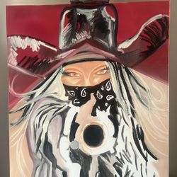 Oil Painting - Smokeshow 