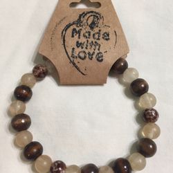 Beautiful Men’s Beaded Bracelet .