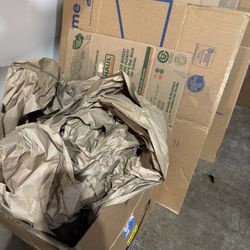 Moving Boxes - Used 30+ Plus Packing Paper 