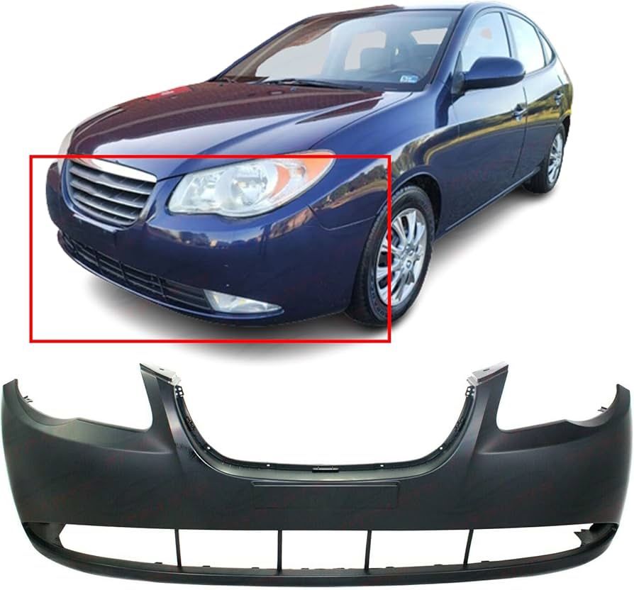 Front Bumper Cover Fascia 2007-2010 Hyundai Elantra