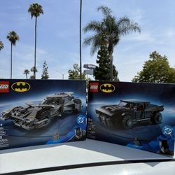 Double Batman Batmobiler Lego Set NEW!
