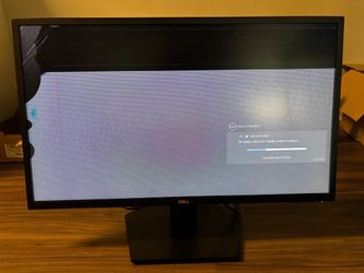Dell Monitor – Broken Screen – For Parts / Repair