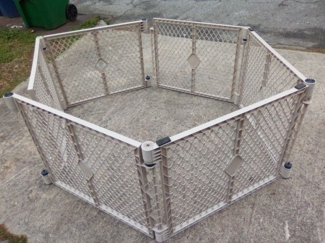 Plastic Grey Pet Pen 25.00