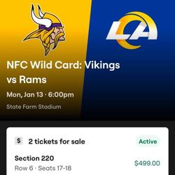 NFC Wild Card Tickets 