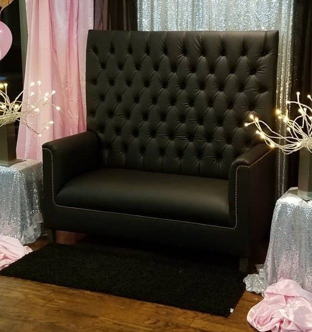 Double Seat Chair High Back