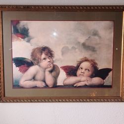 Baby Cherubs  Replica Of Famous Rafael painting  Big Wall Art 4 Ft ×3 Ft  On Sale ForToday Only For $50