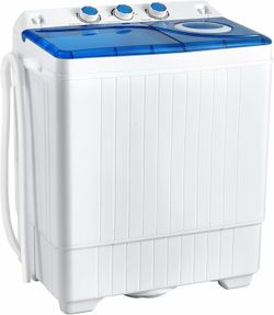 PORTABLE WASHER AND SPINNER | COSTWAY PORTABLE WASHING MACHINE