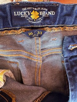 Lucky 🍀 brand jeans. Never worn, like “new” vintage original