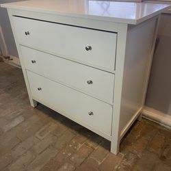 IKEA White 3 Drawer
