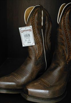 New Ariat Tailgate Western Boots - Women's 9.5 (Weathered Rust)