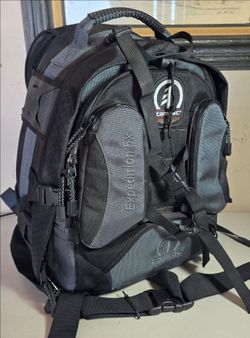 NICE Tamrac Expedition 5x Camera Backpack Photography Bag Tripod Holder - Black - 15"